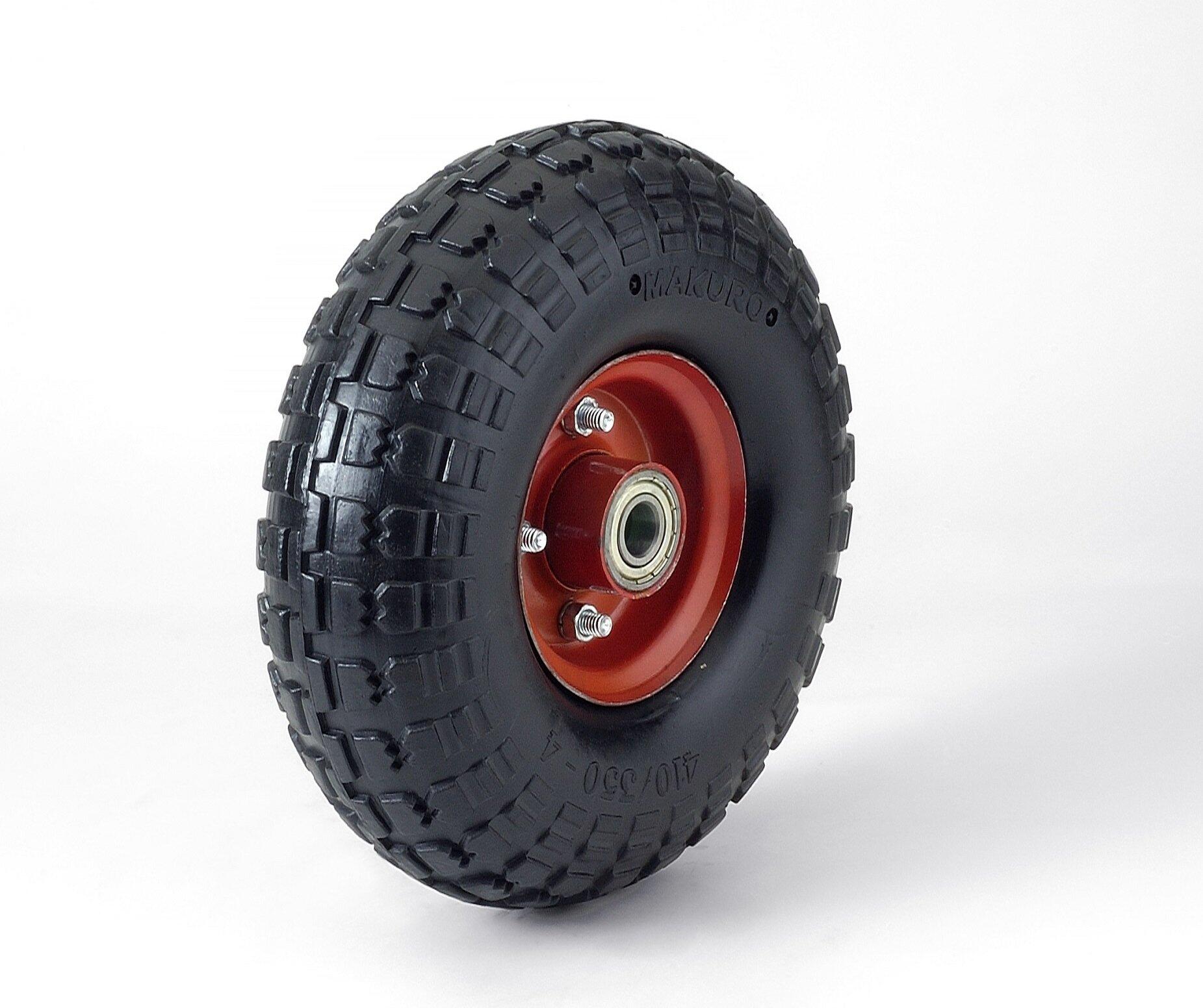 Flat Free Solid Rubber Wheels TONKEEP